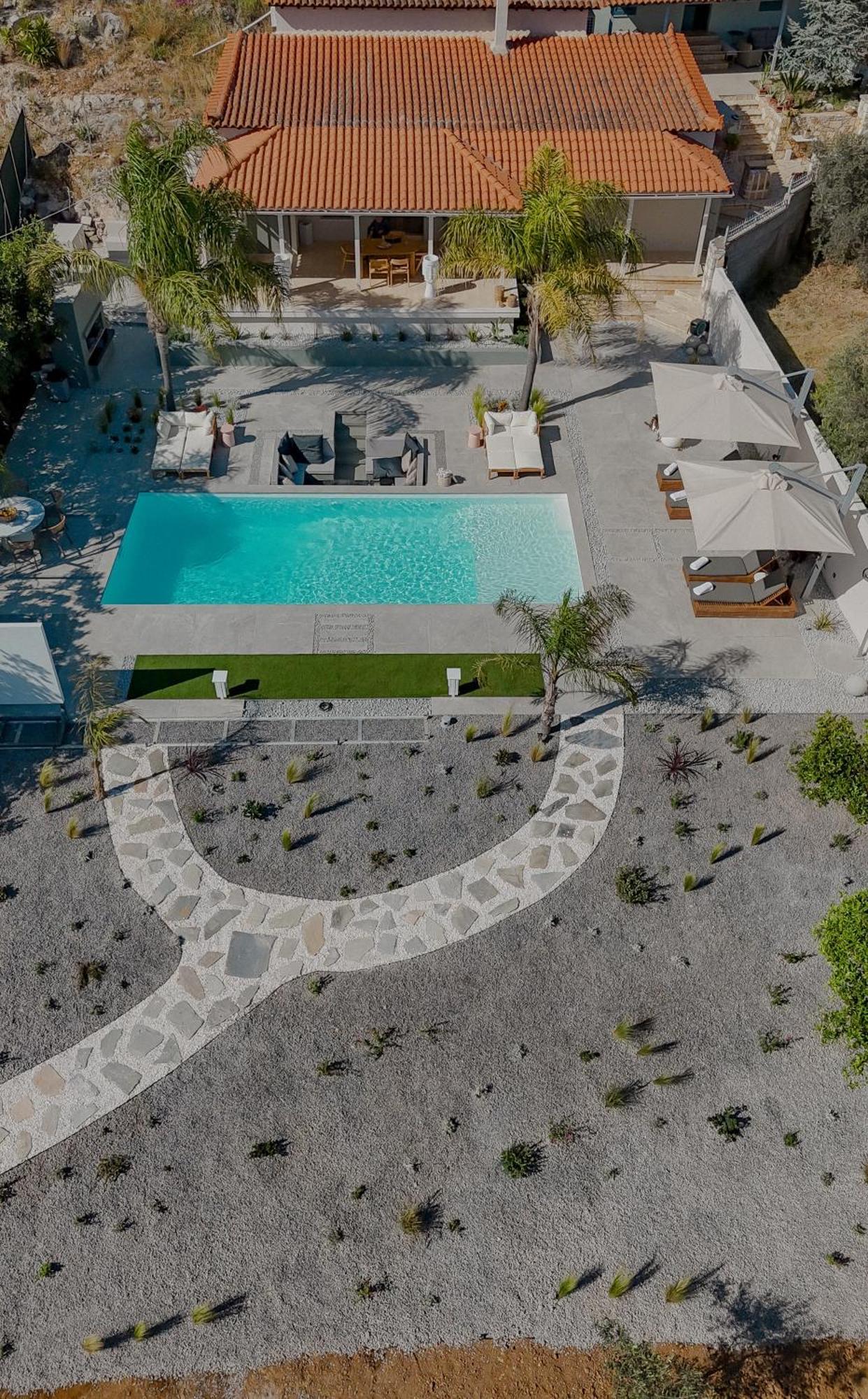 Nafplio Blue Topaz Poolside Villa Екстериор снимка